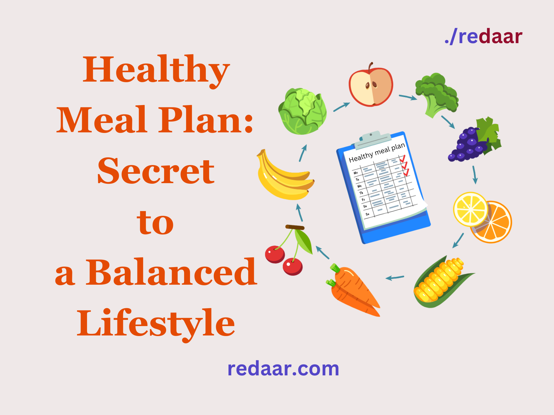 Healthy Meal Plan: Secret to a Balanced Lifestyle